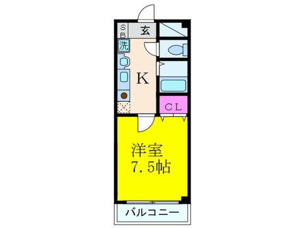 レオナイン・ベガの物件間取画像